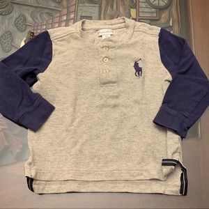 Ralph Lauren baby boy long-sleeve shirt